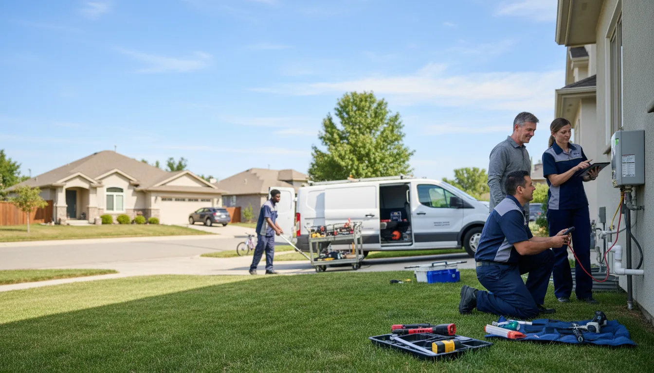 Tankless water heater service in Ellington, CT